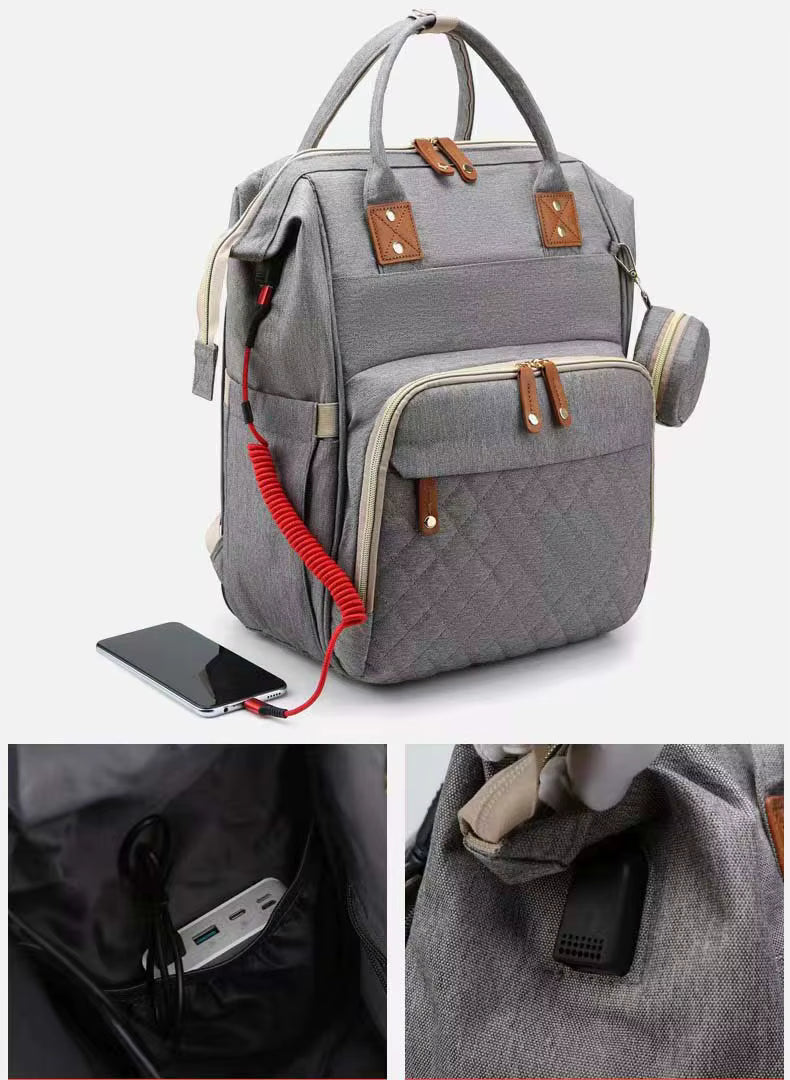 ALL- IN- ONE BABY BACKPACK™ - MOCHILA PAÑALERA MULTIFUNCIONAL + ENVÍO GRATIS📦