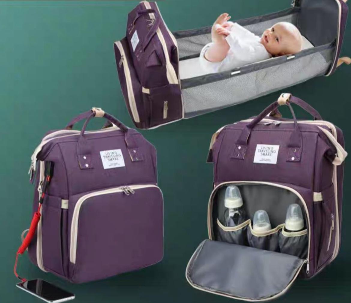 ALL- IN- ONE BABY BACKPACK™ - MOCHILA PAÑALERA MULTIFUNCIONAL + ENVÍO GRATIS📦
