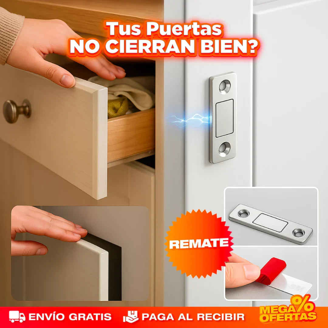 MAGLOCK™ - SET X10 CIERRES MAGNÉTICOS ULTRAFINOS + ENVÍO GRATIS📦